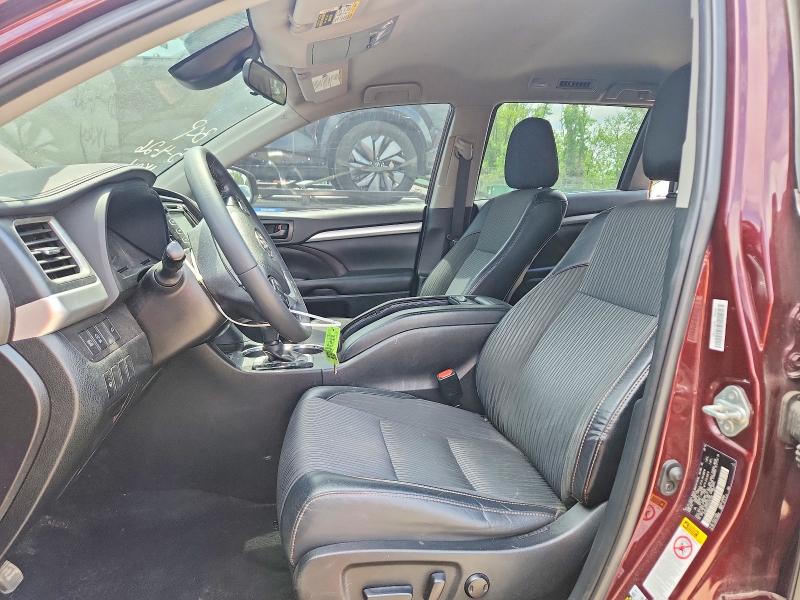 2019 Toyota Highlander მანქანა იყიდება აუქციონზე, vin: 5TDBZRFH1KS731794, აუქციონის ნომერი: 53613226