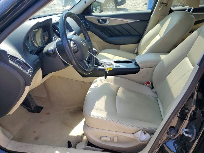 53757026 :رقم المزاد ، JN1BV7ARXFM412432 vin ، 2015 Infiniti Q50 مزاد بيع