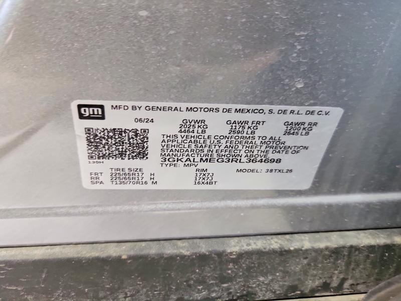 Продаж на аукціоні авто 2024 Gmc Terrain, vin: 3GKALMEG3RL364698, номер лоту: 53938146