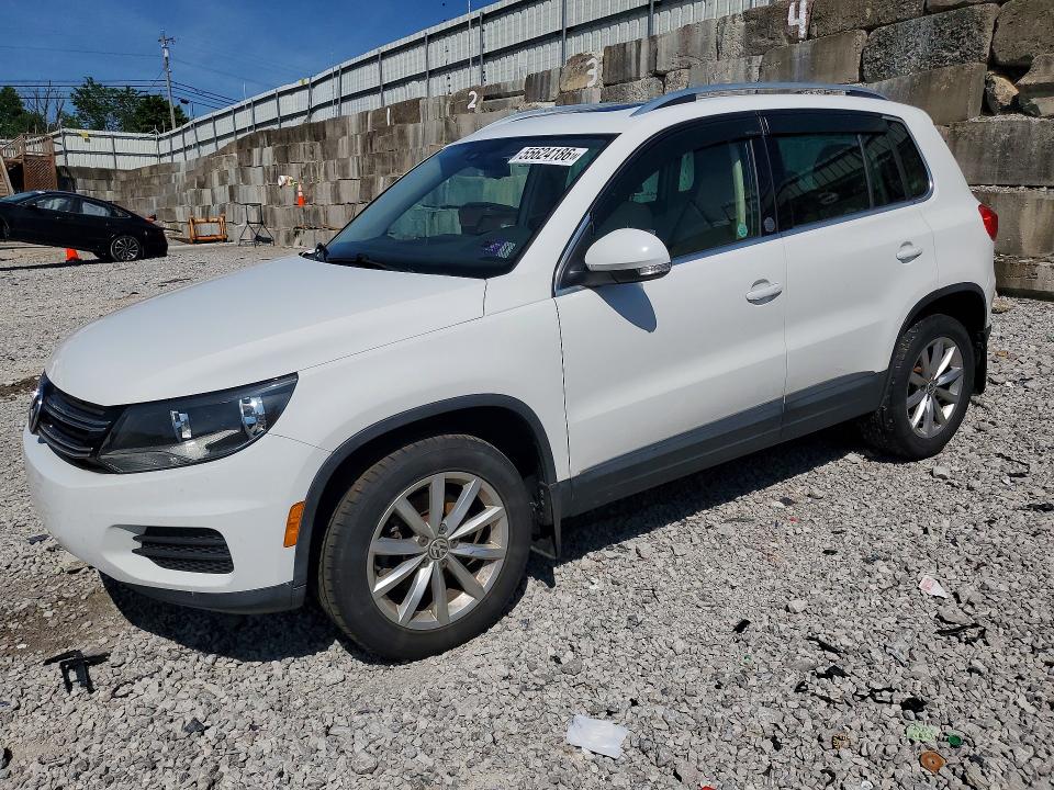 Продажа на аукционе авто 2017 Volkswagen Tiguan, vin: WVGSV7AXXHK002512, номер лота: 55624186