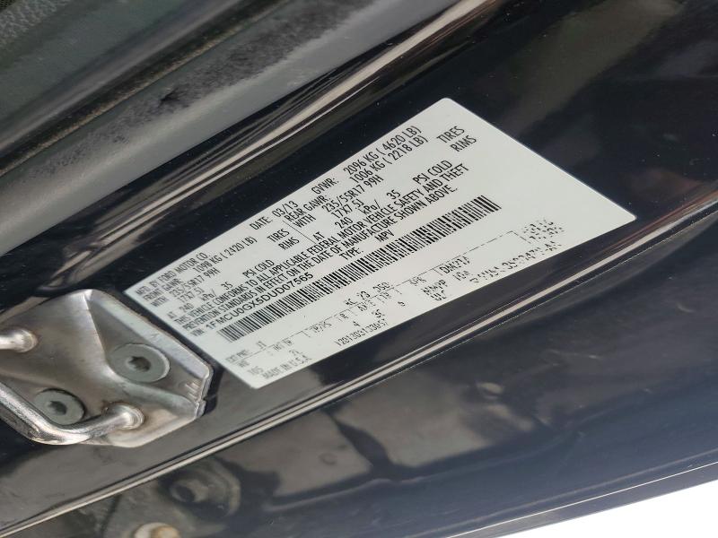 Продажа на аукционе авто 2013 Ford Escape, vin: 1FMCU0GX5DUD07565, номер лота: 53549866