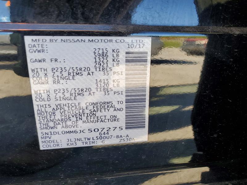Продажа на аукционе авто 2018 Infiniti Qx60, vin: 5N1DL0MM6JC507275, номер лота: 49076166
