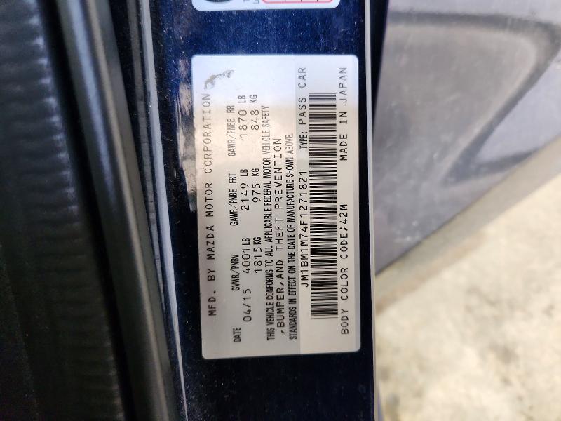 Продаж на аукціоні авто 2015 Mazda 3, vin: JM1BM1M74F1271821, номер лоту: 53925976