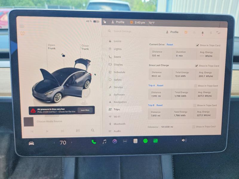 2022 Tesla Model 3 მანქანა იყიდება აუქციონზე, vin: 5YJ3E1EA9NF369356, აუქციონის ნომერი: 53782146