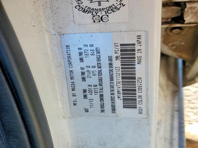 Aukcja sprzedaży 2014 Mazda 3, vin: JM1BM1V73E1152123, numer aukcji: 50995866