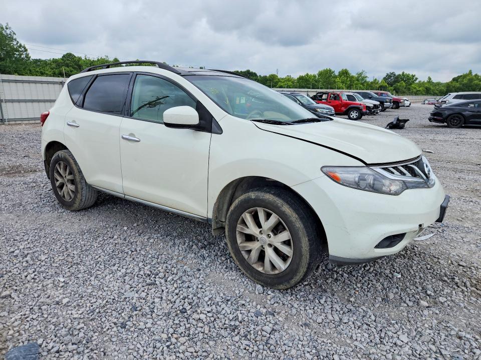 2011 Nissan Murano მანქანა იყიდება აუქციონზე, vin: JN8AZ1MW6BW162251, აუქციონის ნომერი: 54676156