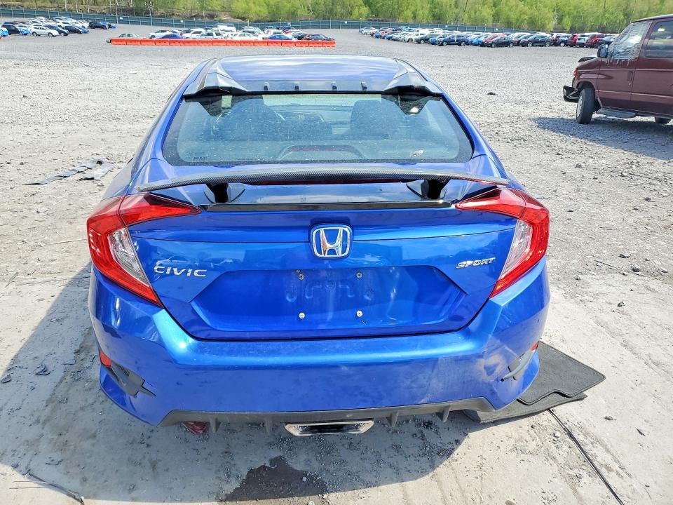 2020 Honda Civic მანქანა იყიდება აუქციონზე, vin: 2HGFC2F85LH581992, აუქციონის ნომერი: 52406486