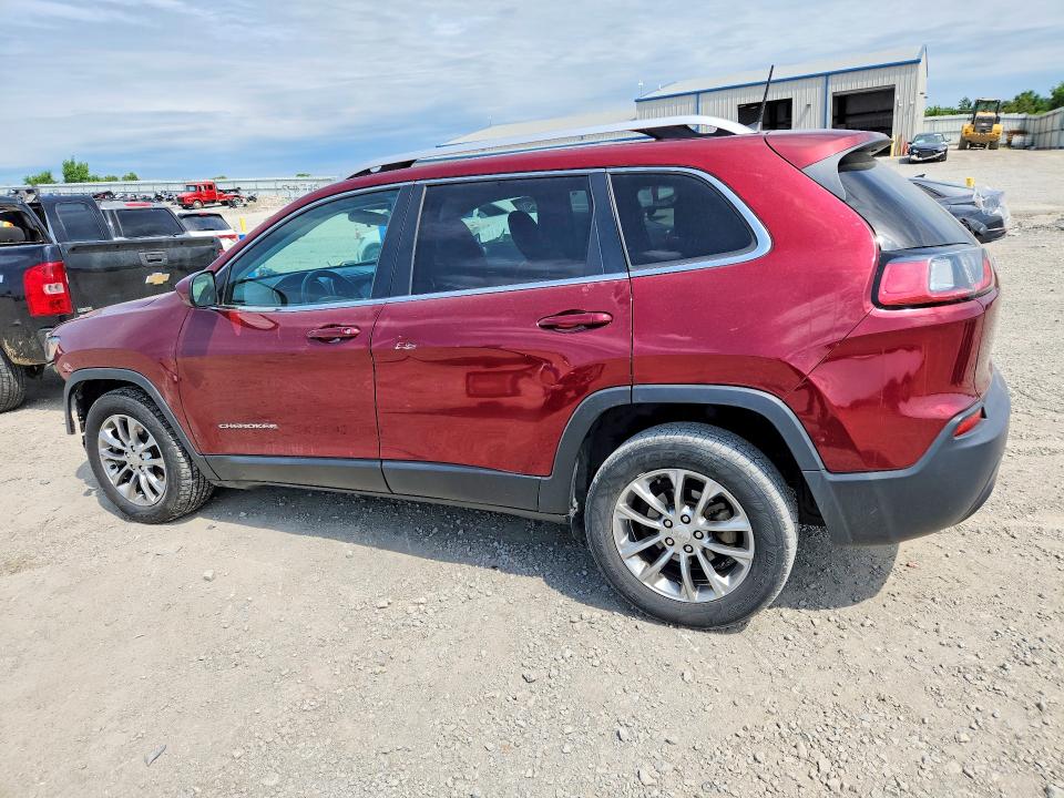 53942286 :رقم المزاد ، 1C4PJLLB0KD185415 vin ، 2019 Jeep Cherokee مزاد بيع