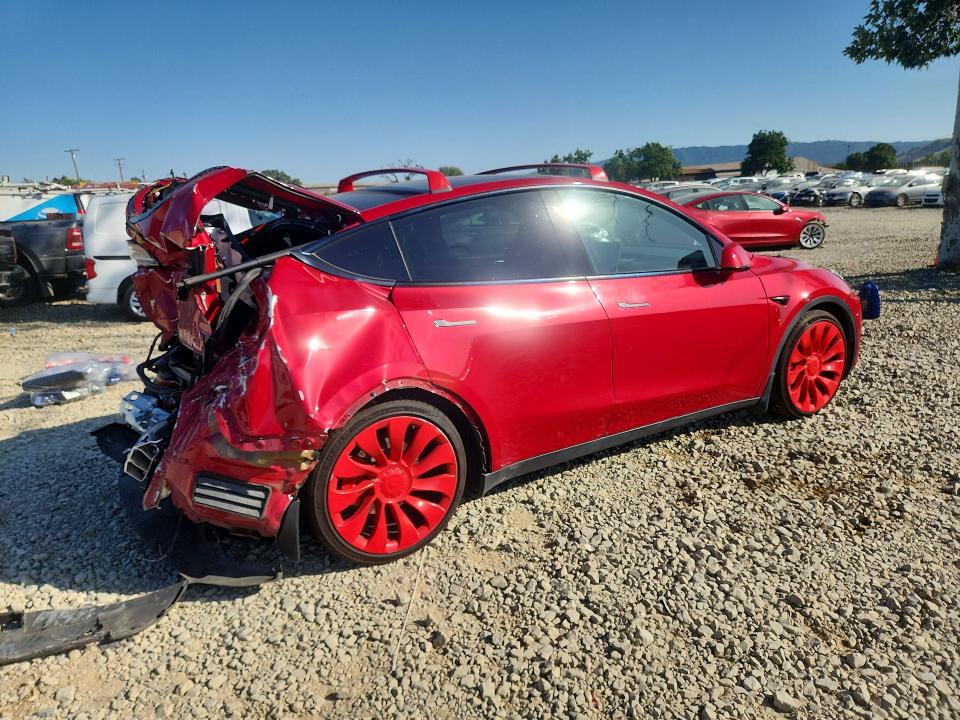 54176456 :رقم المزاد ، 7SAYGDEF8PF740879 vin ، 2023 Tesla Model Y مزاد بيع