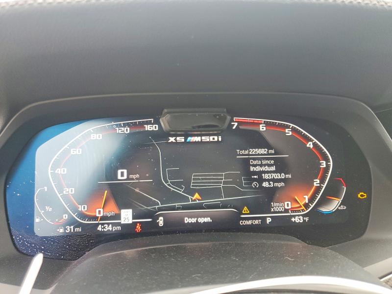 2021 Bmw X5 მანქანა იყიდება აუქციონზე, vin: 5UXJU4C01M9F71043, აუქციონის ნომერი: 54621086
