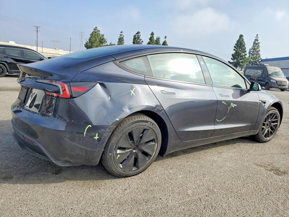 Продажа на аукционе авто 2025 Tesla Model 3, vin: 5YJ3E1EA0SF038953, номер лота: 52431786