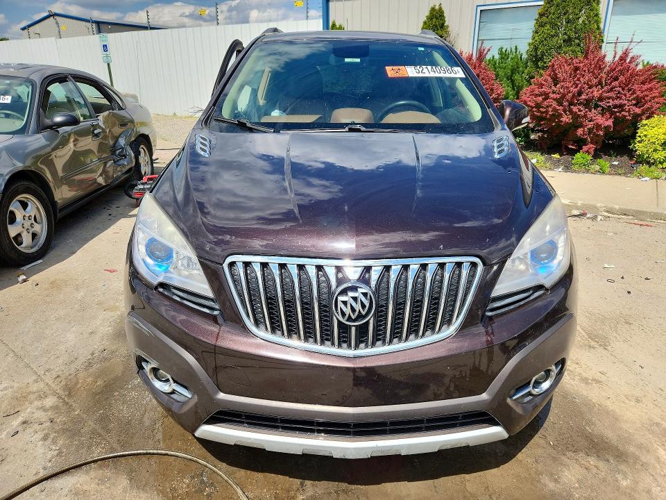 Aukcja sprzedaży 2014 Buick Encore, vin: KL4CJCSB9EB627750, numer aukcji: 52140986