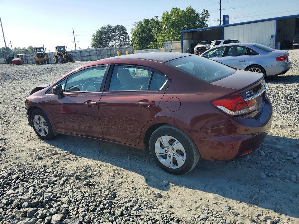 Продажа на аукционе авто 2013 Honda Civic, vin: 2HGFB2F50DH599732, номер лота: 53536426