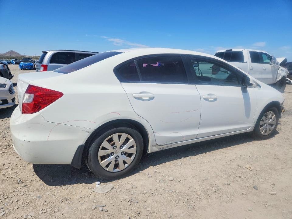 52888076 :رقم المزاد ، 19XFB2F50CE080205 vin ، 2012 Honda Civic مزاد بيع