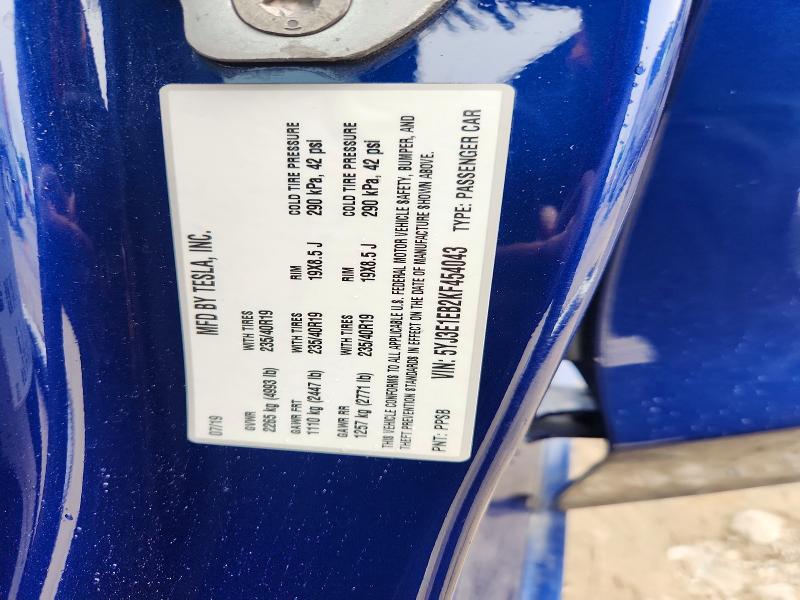 Aukcja sprzedaży 2019 Tesla Model 3, vin: 5YJ3E1EB2KF454043, numer aukcji: 55163786