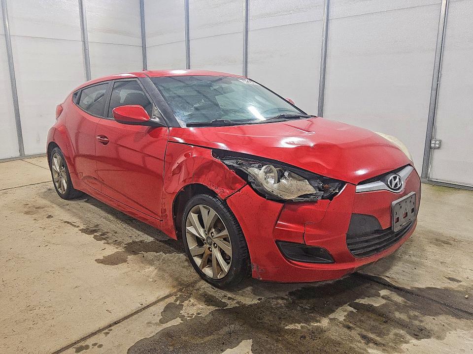 2016 Hyundai Veloster მანქანა იყიდება აუქციონზე, vin: KMHTC6AD2GU287137, აუქციონის ნომერი: 54129756