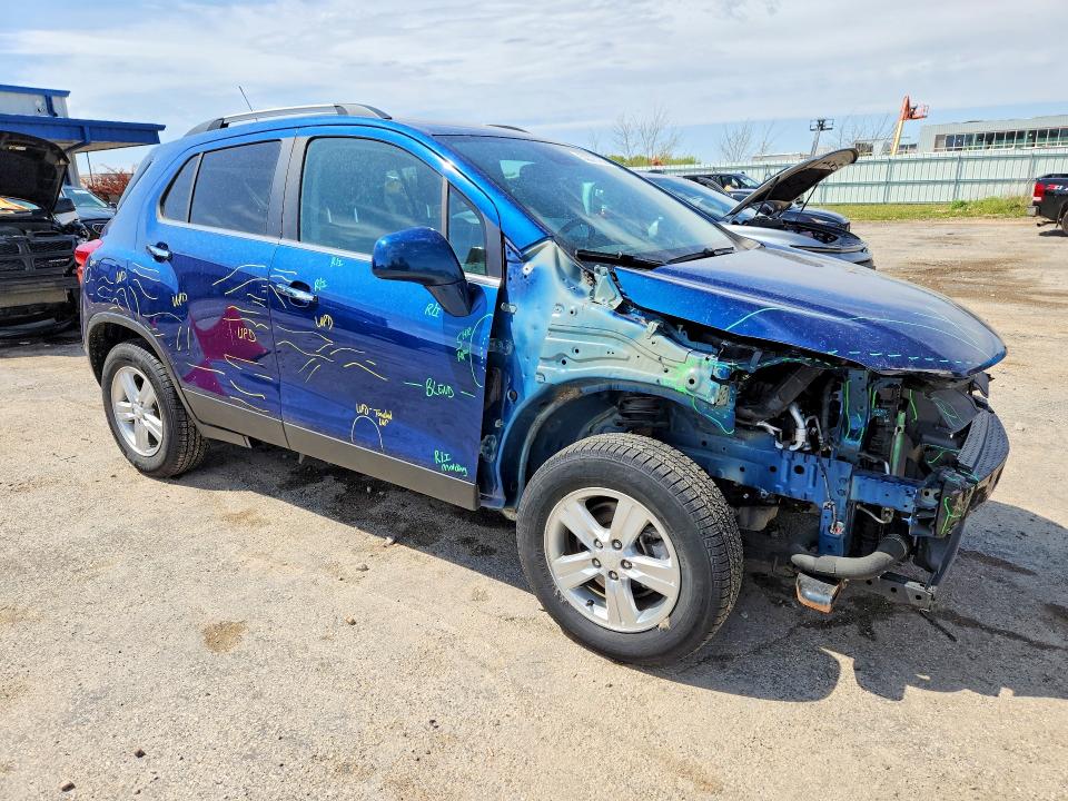 2019 Chevrolet Trax მანქანა იყიდება აუქციონზე, vin: 3GNCJPSB2KL180273, აუქციონის ნომერი: 53375756