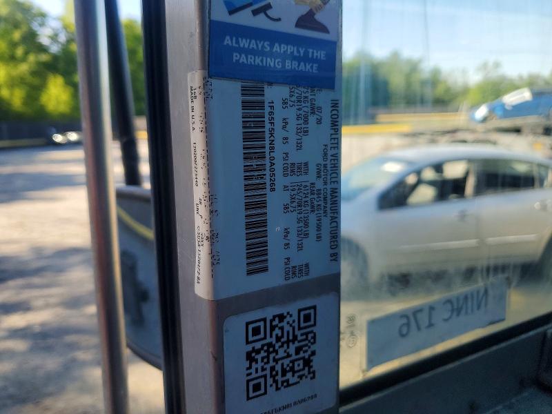 Продаж на аукціоні авто 2020 Ford F59, vin: 1F65F5KN8L0A05268, номер лоту: 49304676