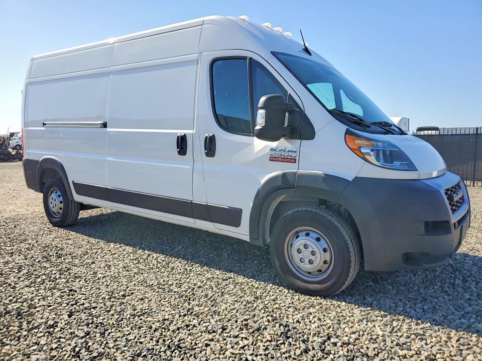 2022 Ram Promaster 2500 მანქანა იყიდება აუქციონზე, vin: 3C6LRVDGXNE135581, აუქციონის ნომერი: 51261376