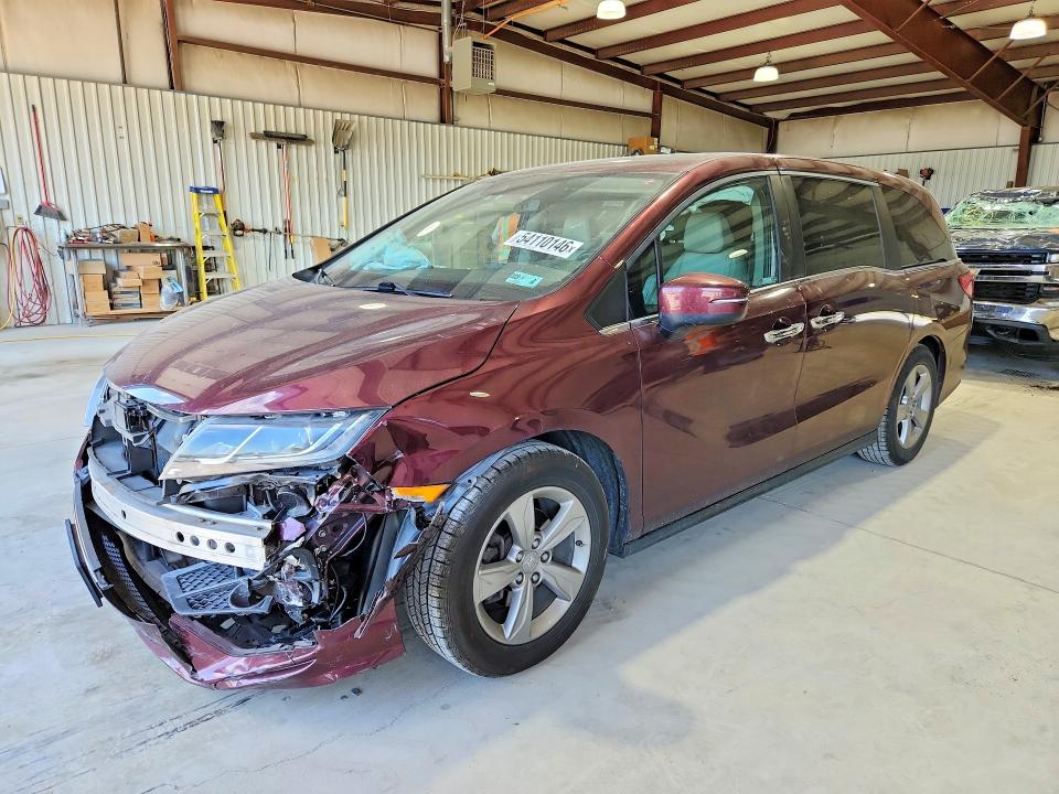 2020 Honda Odyssey მანქანა იყიდება აუქციონზე, vin: 5FNRL6H79LB015248, აუქციონის ნომერი: 54110146
