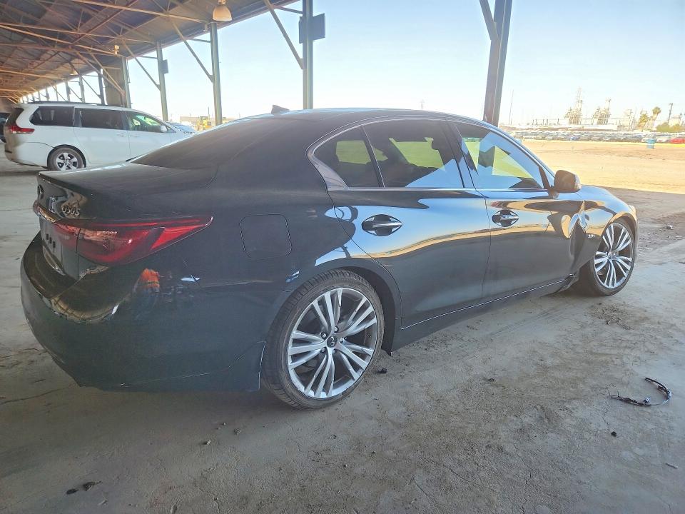 2018 Infiniti Q50 მანქანა იყიდება აუქციონზე, vin: JN1EV7AP7JM360276, აუქციონის ნომერი: 55088066