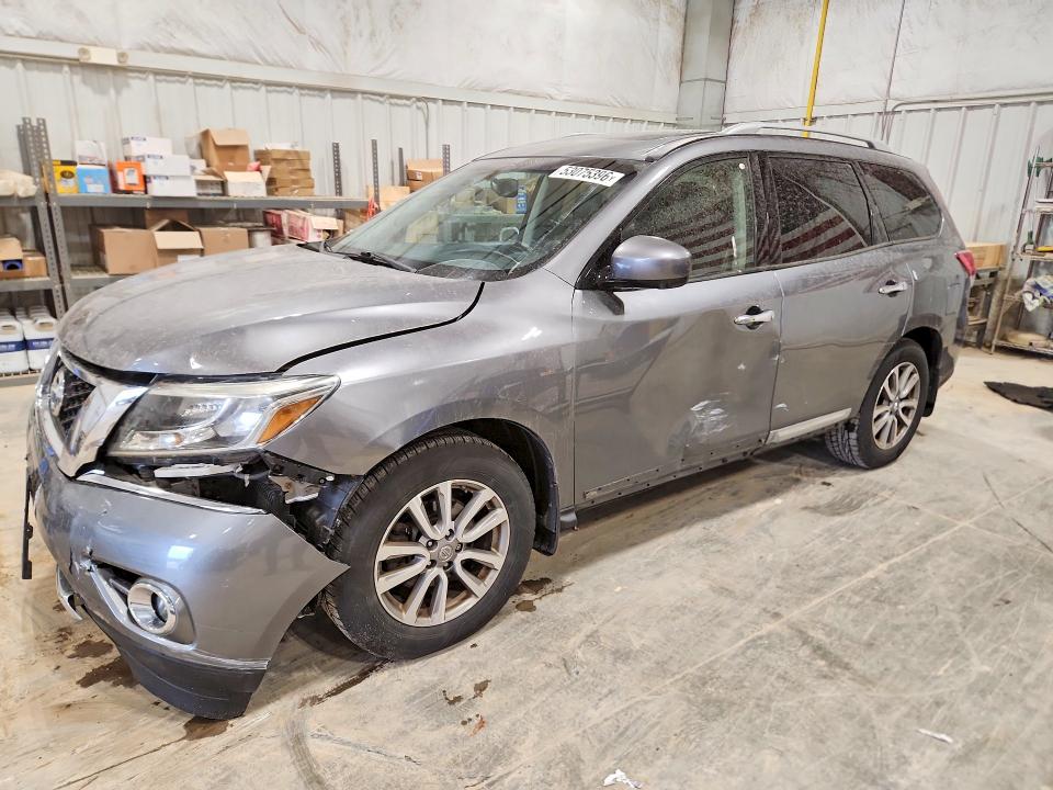 2015 Nissan Pathfinder მანქანა იყიდება აუქციონზე, vin: 5N1AR2MMXFC610509, აუქციონის ნომერი: 53075396
