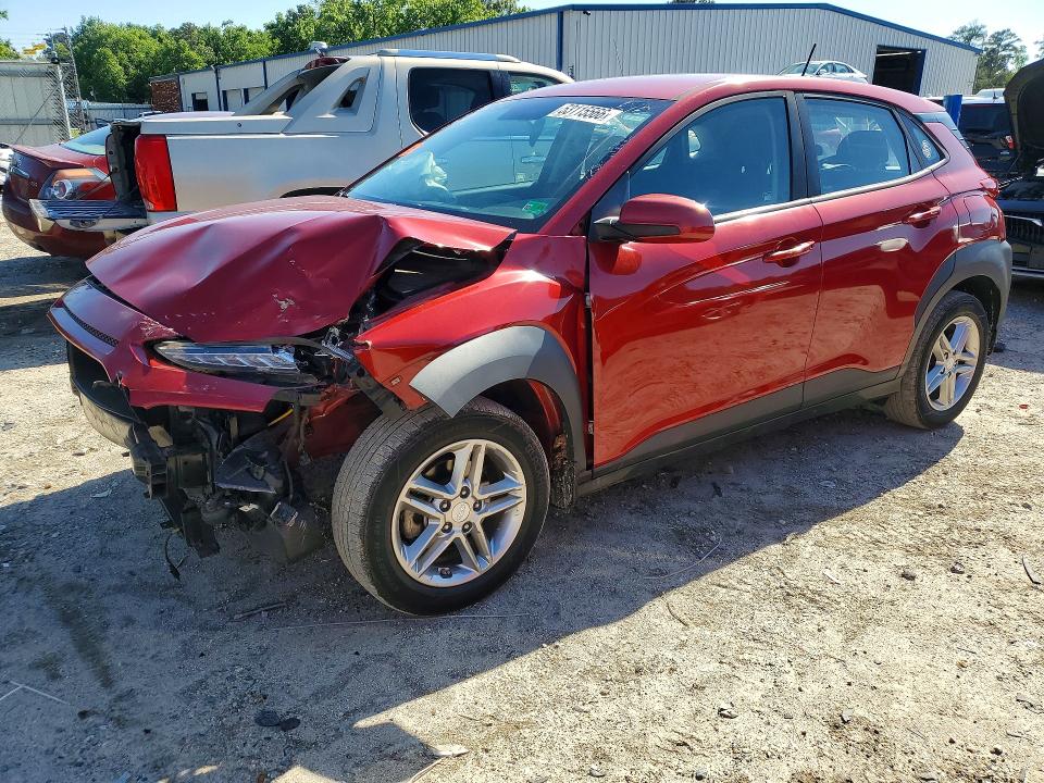 2018 Hyundai Kona მანქანა იყიდება აუქციონზე, vin: KM8K12AA6JU174038, აუქციონის ნომერი: 53115566