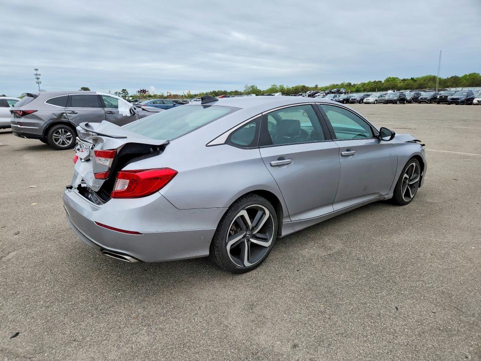 2022 Honda Accord მანქანა იყიდება აუქციონზე, vin: 1HGCV1F34NA036346, აუქციონის ნომერი: 53638106