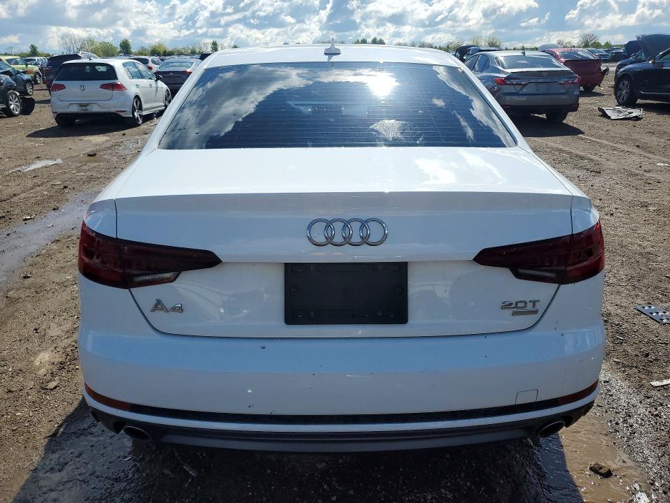 2018 Audi A4 მანქანა იყიდება აუქციონზე, vin: WAUKMAF47JN020065, აუქციონის ნომერი: 41630366
