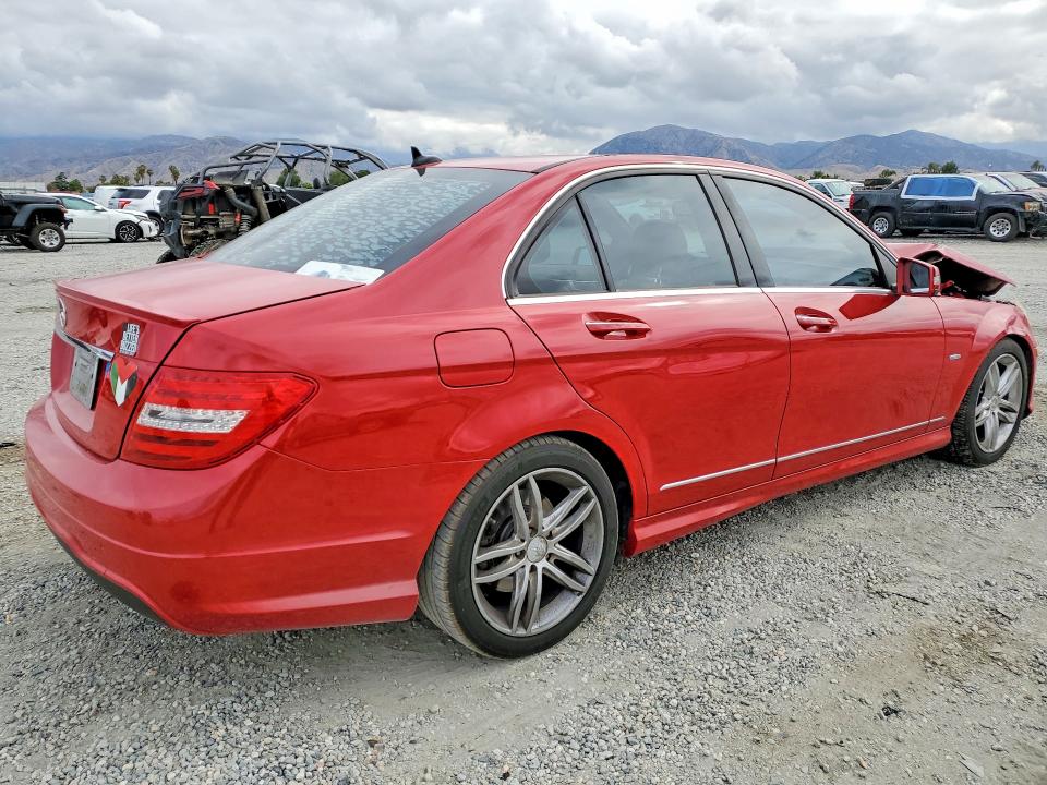 Aukcja sprzedaży 2012 Mercedes-benz C, vin: WDDGF4HB9CR206904, numer aukcji: 52264216