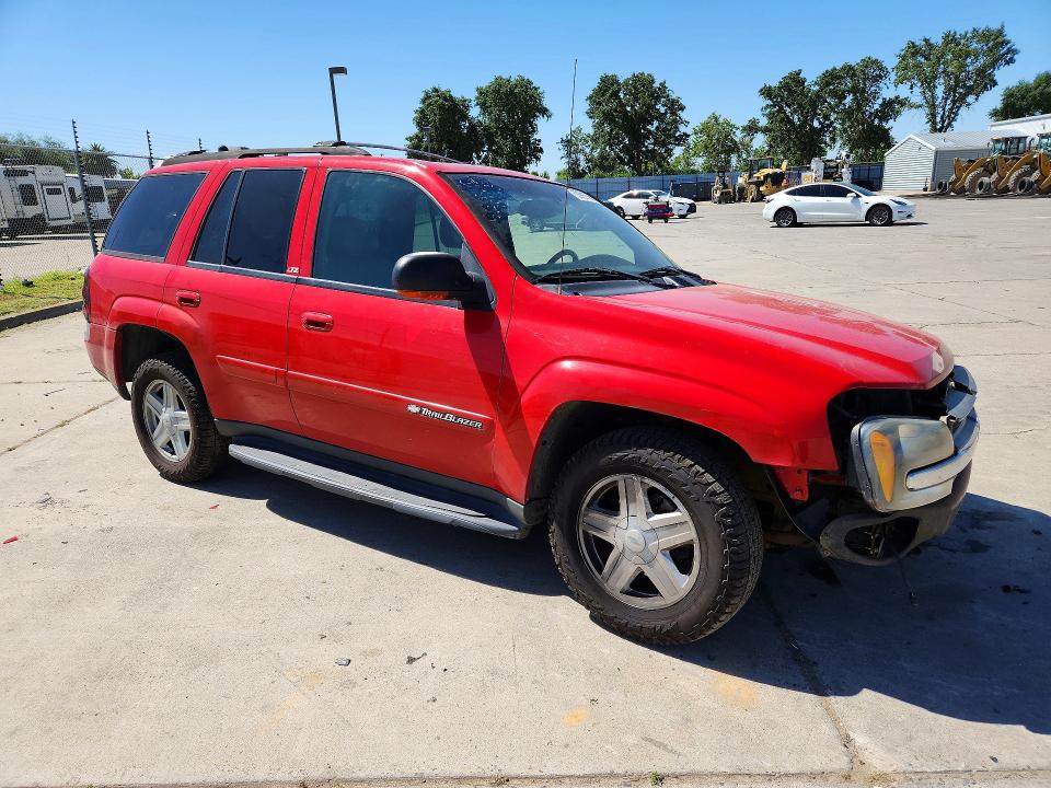 53992706 :رقم المزاد ، 1GNDT13SX22480168 vin ، 2002 Chevrolet Trailblazer مزاد بيع