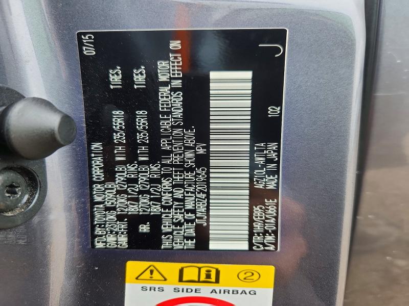 Продаж на аукціоні авто 2015 Lexus Nx, vin: JTJYARBZ4F2019645, номер лоту: 52584536