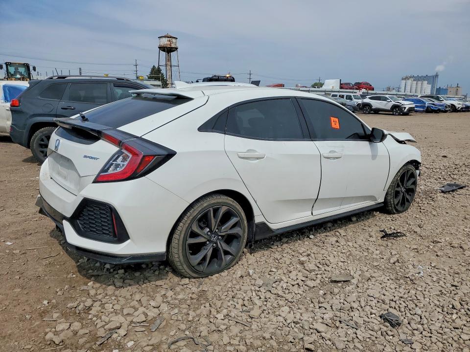 53007706 :رقم المزاد ، SHHFK7H44JU237418 vin ، 2018 Honda Civic مزاد بيع