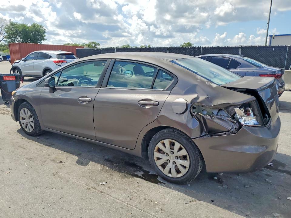 53950776 :رقم المزاد ، 19XFB2F57CE378105 vin ، 2012 Honda Civic مزاد بيع