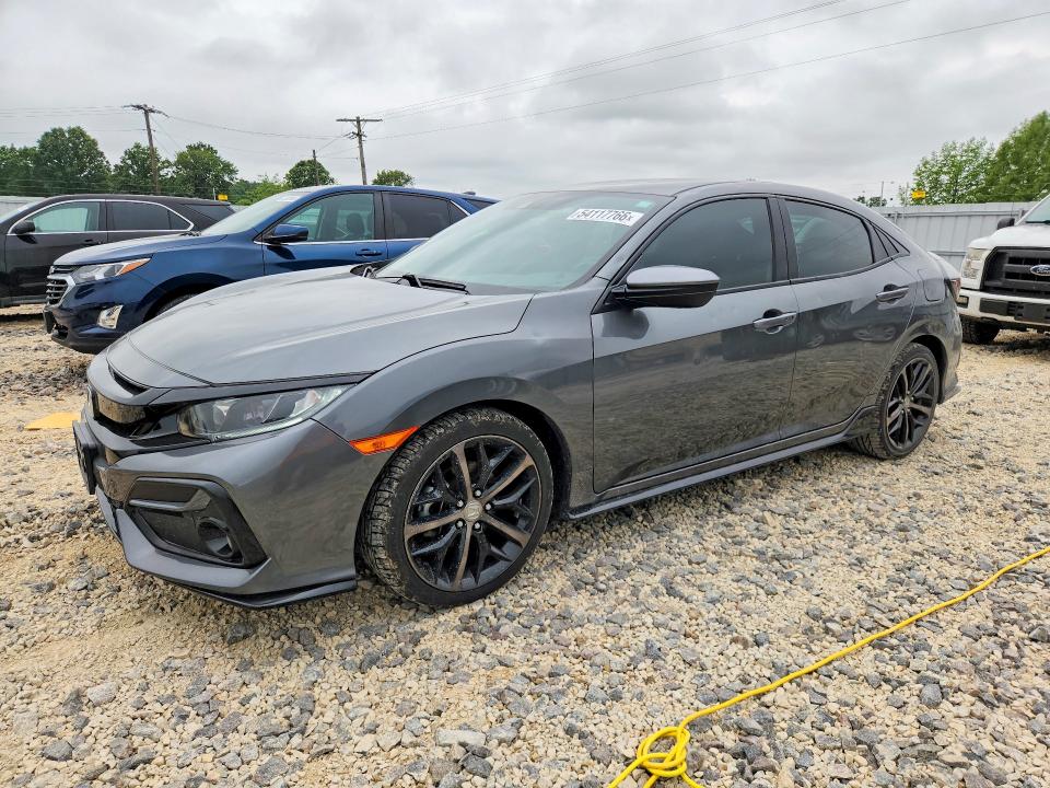 54117766 :رقم المزاد ، SHHFK7H40MU231524 vin ، 2021 Honda Civic مزاد بيع