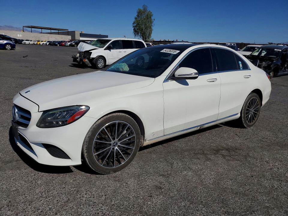 2021 Mercedes-benz C მანქანა იყიდება აუქციონზე, vin: W1KWF8DB3MR617824, აუქციონის ნომერი: 54336836