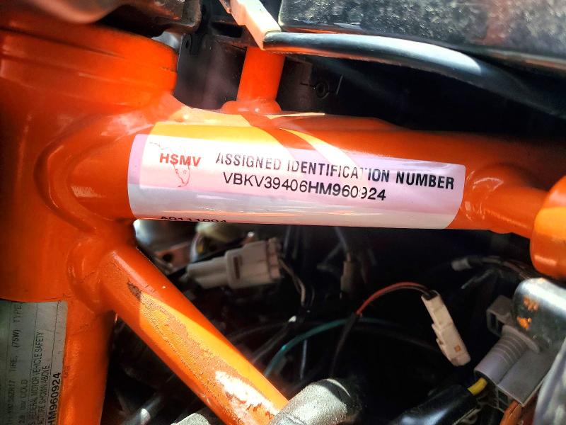 Продажа на аукционе авто 2017 Ktm 1290, vin: VBKV39406HM960924, номер лота: 72429265