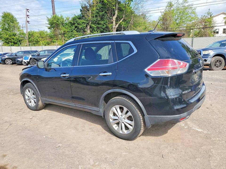 2016 Nissan Rogue მანქანა იყიდება აუქციონზე, vin: KNMAT2MV1GP597349, აუქციონის ნომერი: 52814586