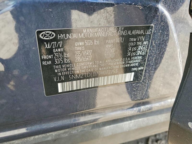 Продаж на аукціоні авто 2018 Hyundai Santa Fe Sport, vin: 5NMZTDLB7JH072253, номер лоту: 51721996
