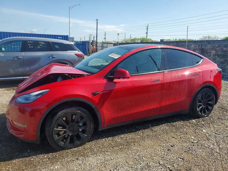 Aukcja sprzedaży 2022 Tesla Model Y, vin: 7SAYGDEE5NF480090, numer aukcji: 51960066