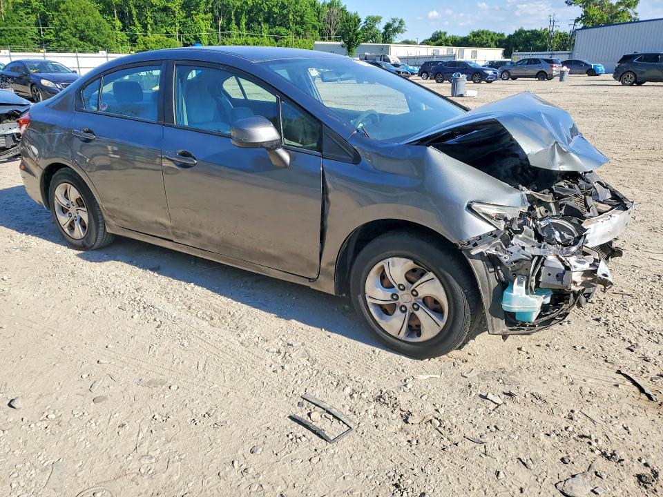 2013 Honda Civic მანქანა იყიდება აუქციონზე, vin: 19XFB2F57DE232417, აუქციონის ნომერი: 53128386
