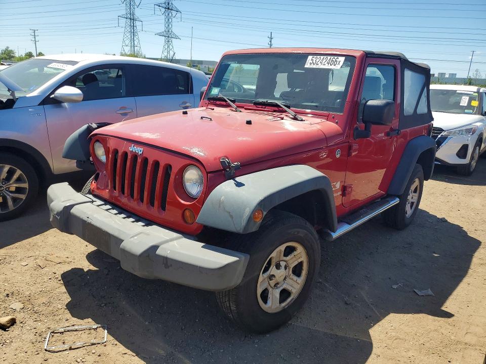2008 Jeep Wrangler მანქანა იყიდება აუქციონზე, vin: 1J4FA24138L568382, აუქციონის ნომერი: 53242466