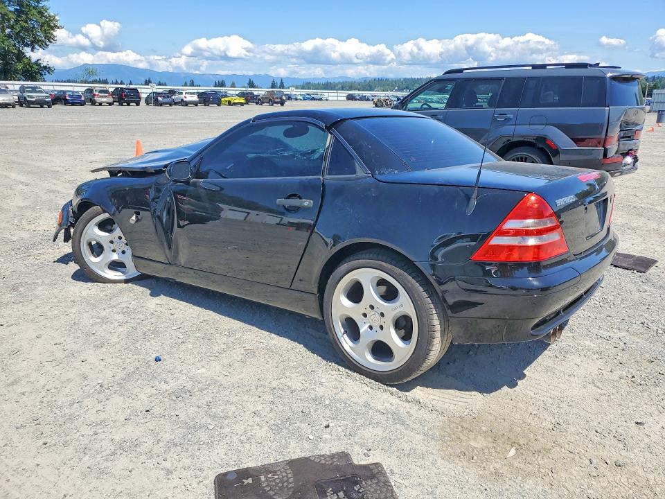 Aukcja sprzedaży 2000 Mercedes-benz Slk, vin: WDBKK47F2YF158514, numer aukcji: 55001206