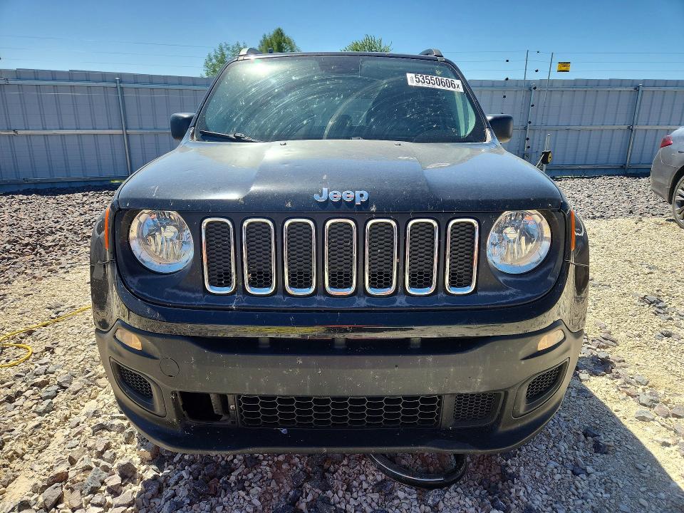 53550606 :رقم المزاد ، ZACCJBAB7HPG64095 vin ، 2017 Jeep Renegade مزاد بيع