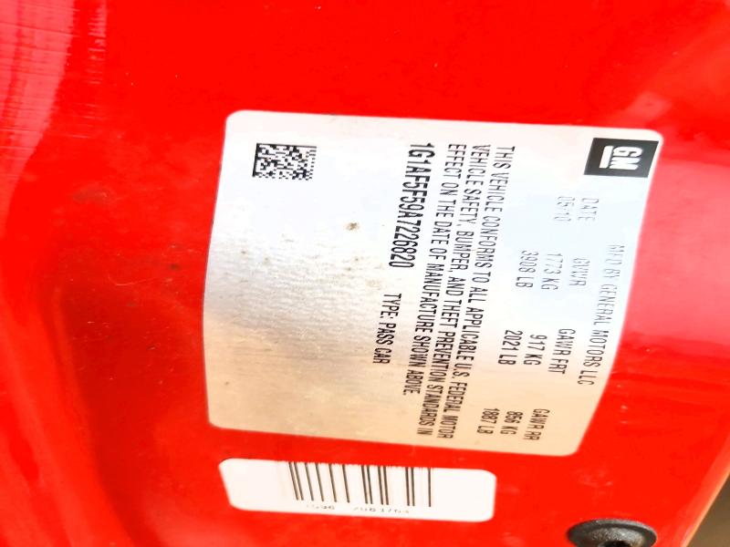 Продаж на аукціоні авто 2010 Chevrolet Cobalt, vin: 1G1AF5F59A7226820, номер лоту: 54534956