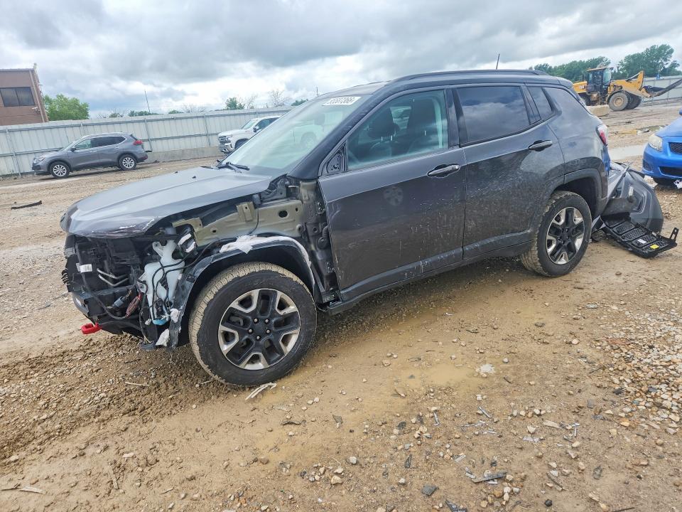 2018 Jeep Compass მანქანა იყიდება აუქციონზე, vin: 3C4NJDDB1JT454994, აუქციონის ნომერი: 55587366