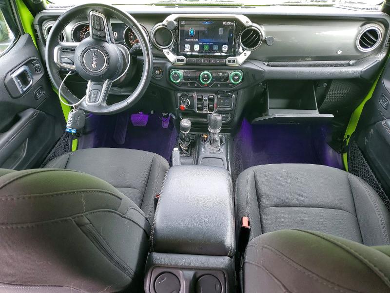 52394066 :رقم المزاد ، 1C4HJXEG5MW834623 vin ، 2021 Jeep Wrangler Unlimited مزاد بيع