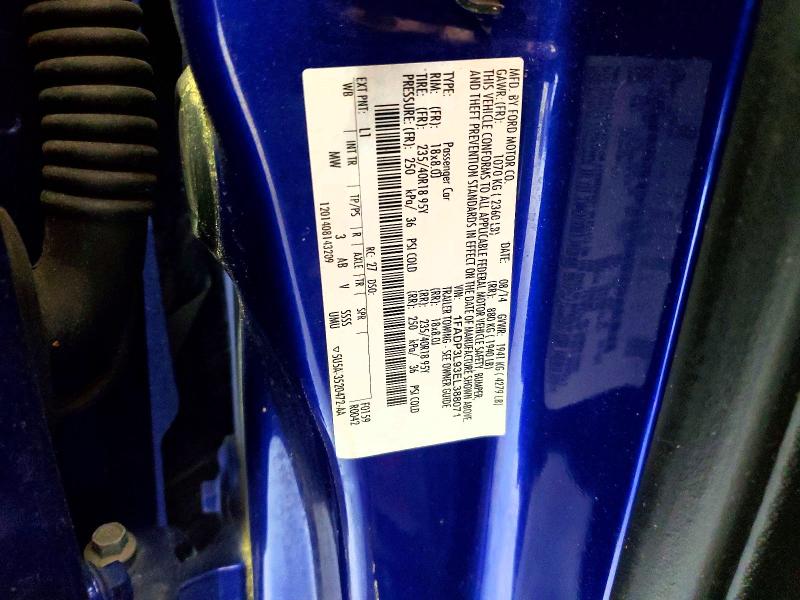 Продажа на аукционе авто 2014 Ford Focus, vin: 1FADP3L93EL388071, номер лота: 53938006