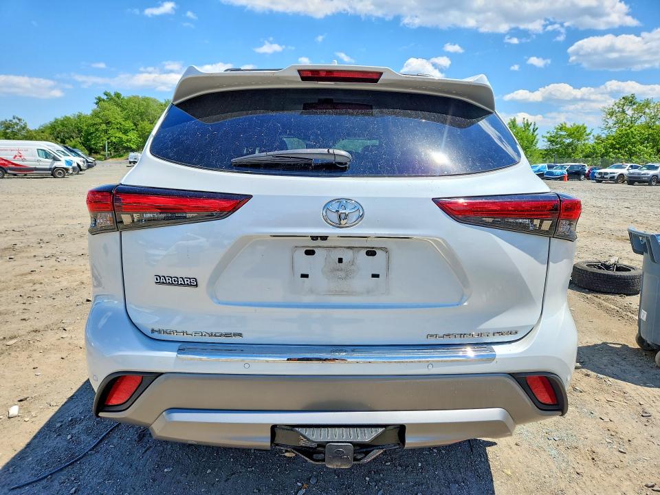 2022 Toyota Highlander მანქანა იყიდება აუქციონზე, vin: 5TDFZRBH7NS193100, აუქციონის ნომერი: 52992336