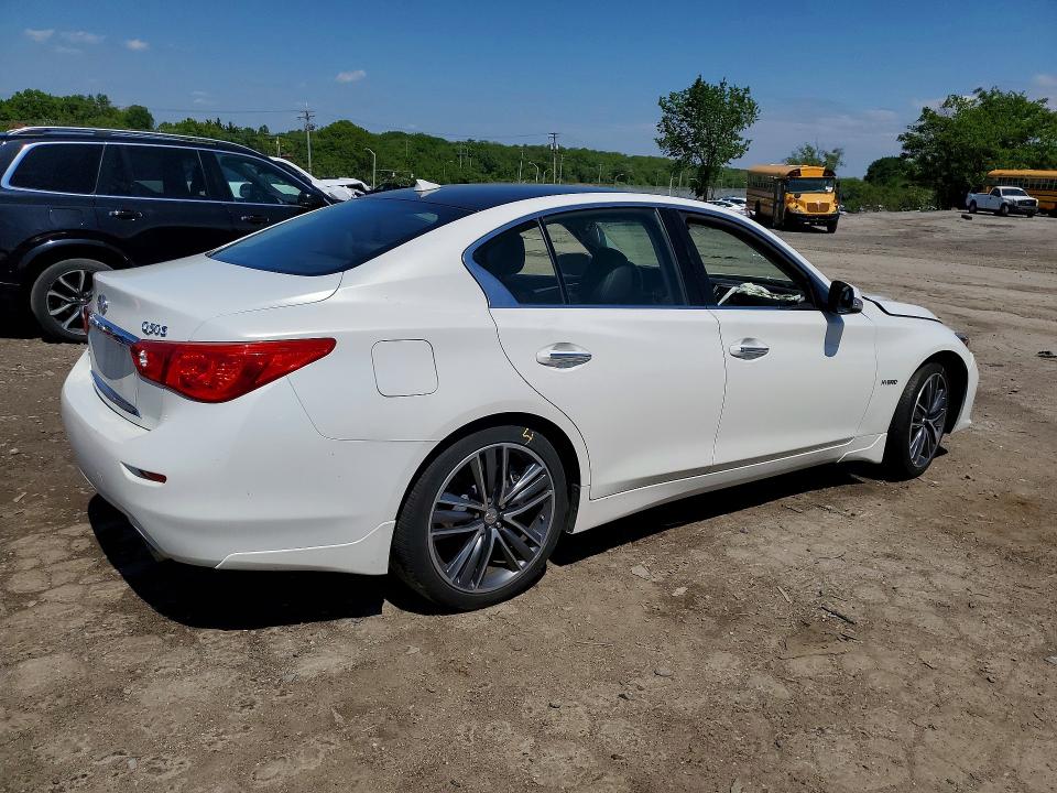 Продажа на аукционе авто 2014 Infiniti Q50 Hybrid, vin: JN1AV7AR2EM703551, номер лота: 52896166